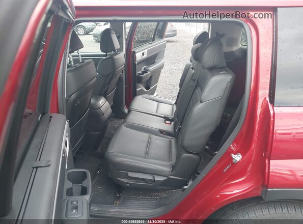 5NMP3DG1XRH015713 2024 HYUNDAI SANTA FE HYBRID Red VIN კოდის სტიკერის ხედი