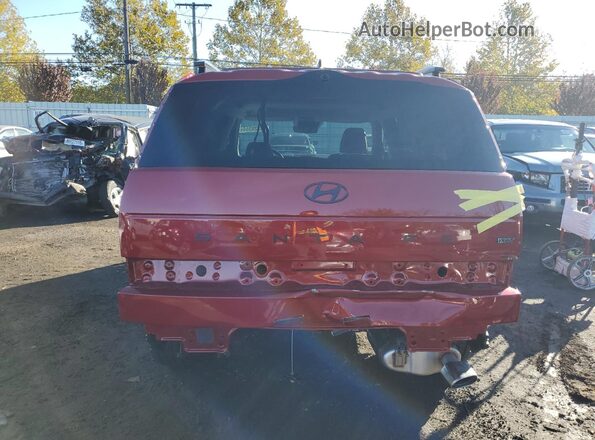 5NMP3DGL6SH140294 2025 HYUNDAI SANTA Red უკანა ხედი
