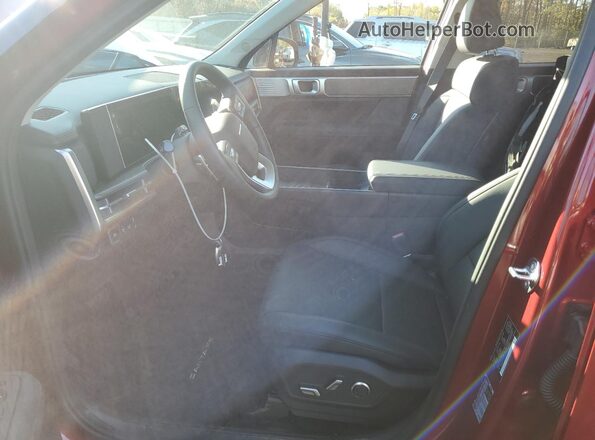 5NMP3DGL6SH140294 2025 HYUNDAI SANTA Red წინა სალონის ხედი