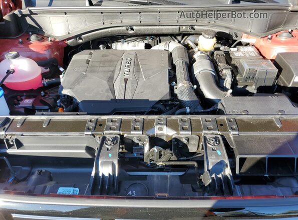 5NMP3DGL6SH140294 2025 HYUNDAI SANTA Red უკანა სალონის ხედი