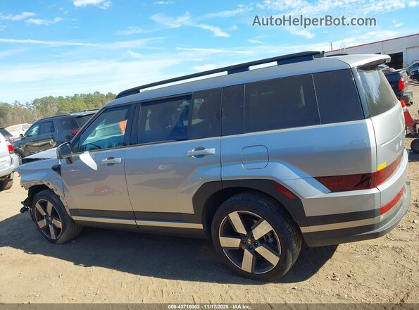 5NMP44GL8RH037028 2024 HYUNDAI SANTA FE Silver Rear interior view
