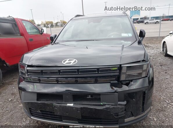 5NMP4DGL3RH034537 2024 HYUNDAI SANTA FE Black Widok zestawu wskaźników