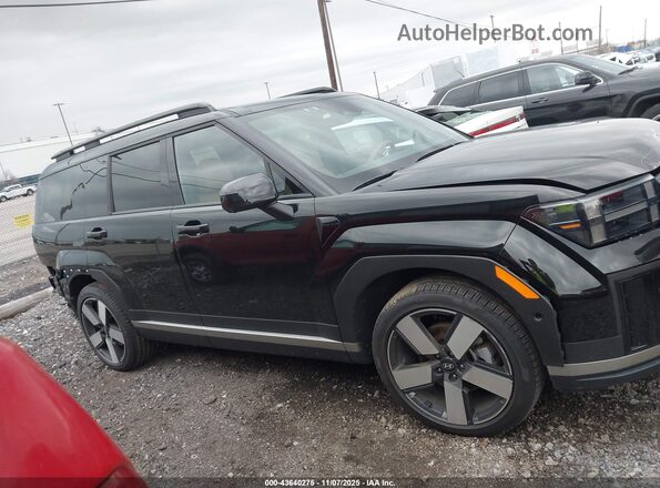 5NMP4DGL3RH034537 2024 HYUNDAI SANTA FE Black Widok wnętrza z tyłu