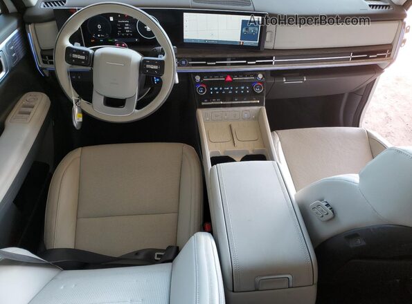 5NMP54G11SH033596 2025 HYUNDAI SANTA FE CALLIGRAPHY White წინა პანელის ხედი