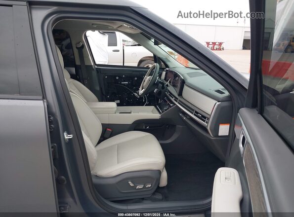 5NMP54G14SH027596 2025 HYUNDAI SANTA FE HYBRID Gray Vista interior delantera
