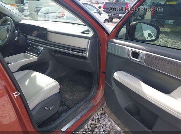 5NMP54GL7RH057722 2024 HYUNDAI SANTA FE CALLIGRAPHY Orange Widok wnętrza z przodu