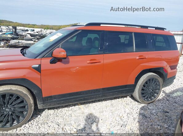 5NMP54GL7RH057722 2024 HYUNDAI SANTA FE CALLIGRAPHY Orange Widok wnętrza 360 stopni