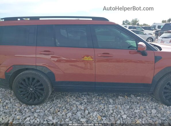 5NMP54GL7RH057722 2024 HYUNDAI SANTA FE CALLIGRAPHY Orange Widok wnętrza z tyłu