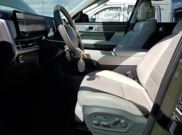 5NMP54GL8RH036295 2024 HYUNDAI SANTA FE CALLIGRAPHY Green Widok wnętrza z przodu