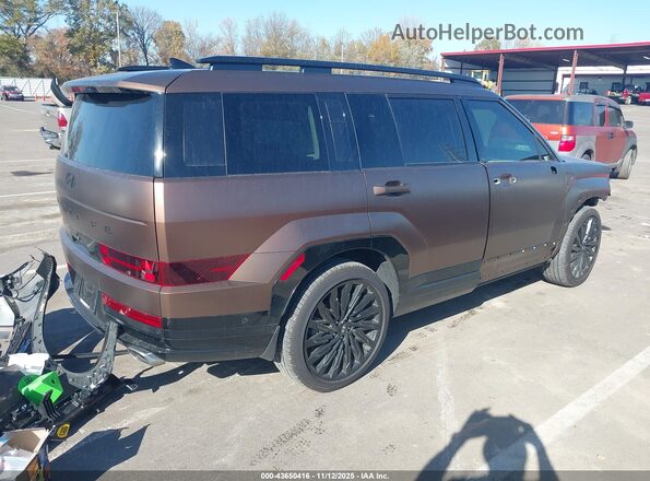 5NMP54GL8SH094381 2025 HYUNDAI SANTA FE CALLIGRAPHY Brown Задня права чверть