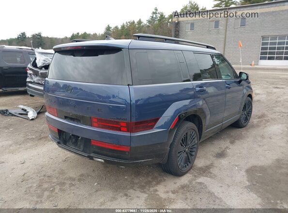 5NMP5DG18SH054896 2025 HYUNDAI SANTA FE HYBRID Navy Trasero derecho