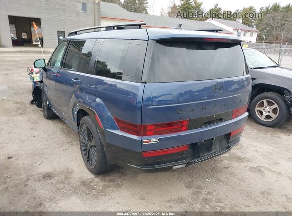5NMP5DG18SH054896 2025 HYUNDAI SANTA FE HYBRID Navy Trasero izquierdo
