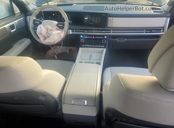 5NMP5DGL1SH099079 2025 HYUNDAI SANTA FE CALLIGRAPHY Gray Dashboard view