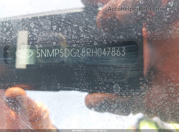 5NMP5DGL8RH047863 2024 HYUNDAI SANTA FE CALLIGRAPHY White Вид підкапотного простору