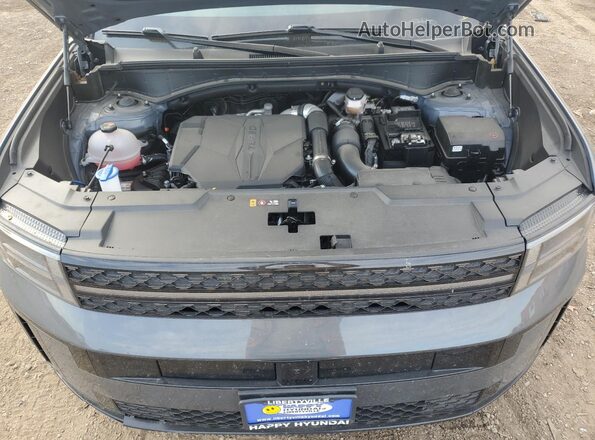 5NMP5DGLXRH050750 2024 HYUNDAI SANTA FE CALLIGRAPHY Gray Vista del compartimento del motor