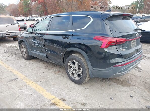 5NMS14AJ1NH403349 2022 HYUNDAI SANTA FE Черный Задняя левая четверть