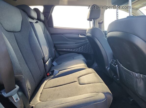 5NMS14AJ2MH328451 2021 HYUNDAI SANTA Gray Vista de los asientos traseros