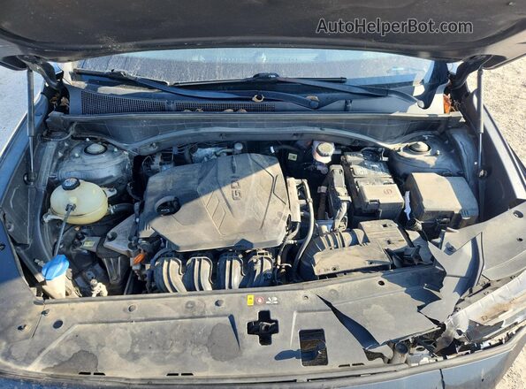 5NMS14AJ2MH328451 2021 HYUNDAI SANTA Gray Vista interior trasera