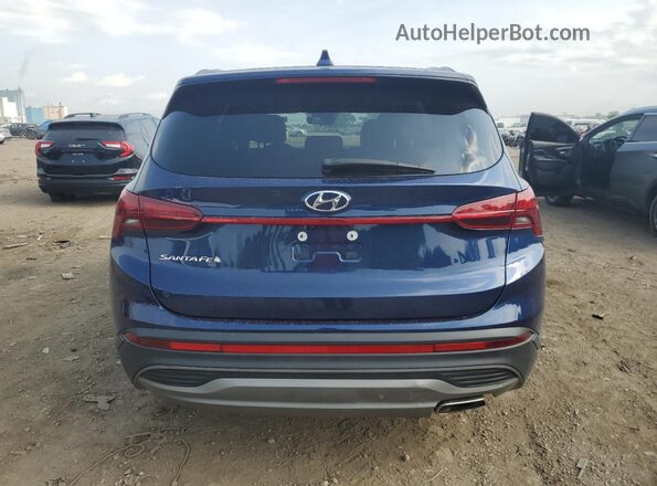 5NMS14AJ2MH330751 2021 HYUNDAI SANTA Blue Հետևի տեսք