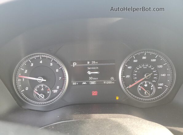 5NMS14AJ2MH330751 2021 HYUNDAI SANTA Blue Սարքավորումների վահանակի տեսք