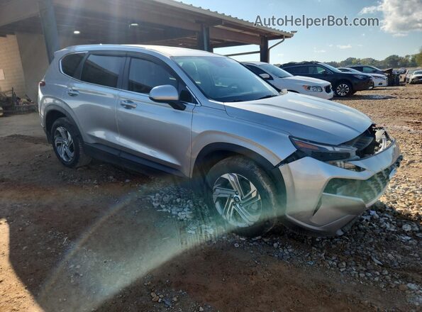 5NMS14AJ2MH359425 2021 HYUNDAI SANTA Gray Delantero derecho