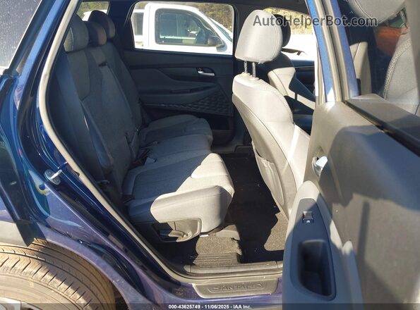 5NMS14AJ5MH322109 2021 HYUNDAI SANTA FE Blue VIN კოდის სტიკერის ხედი