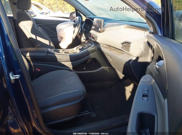 5NMS14AJ5MH322109 2021 HYUNDAI SANTA FE Blue წინა სალონის ხედი