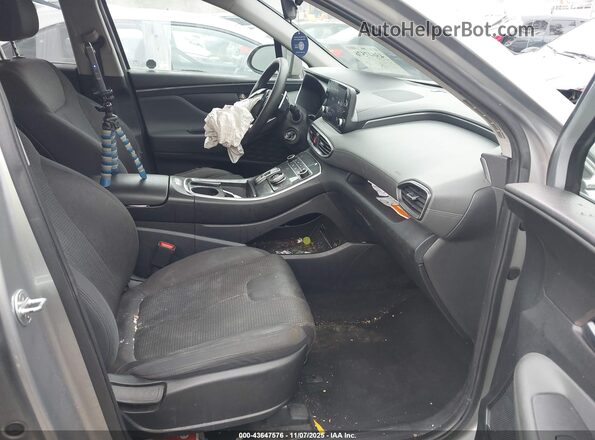 5NMS14AJ9MH361141 2021 HYUNDAI SANTA FE Silver Front interior view