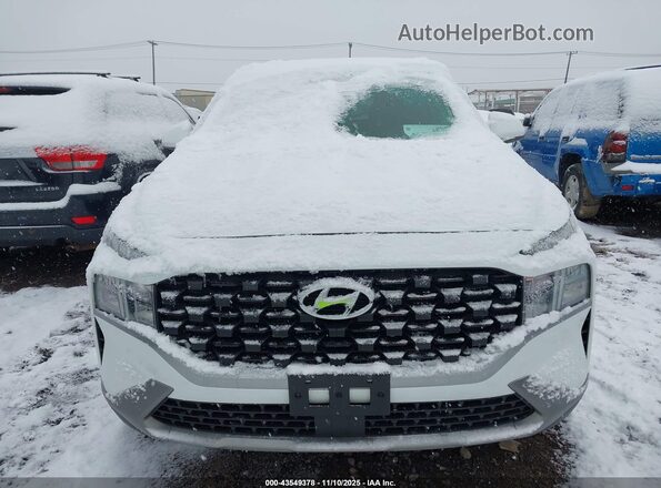5NMS1DAJ0MH323703 2021 HYUNDAI SANTA FE Белый Вид задней части салона