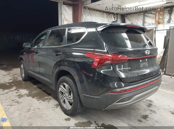 5NMS1DAJ8MH321892 2021 HYUNDAI SANTA FE Black Rear left
