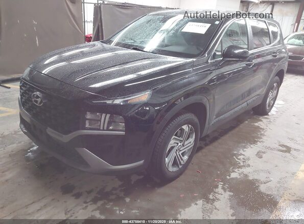 5NMS1DAJ8MH321892 2021 HYUNDAI SANTA FE Black Front left