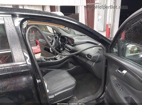 5NMS1DAJ8MH321892 2021 HYUNDAI SANTA FE Black Front interior view