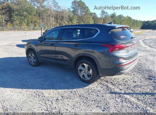 5NMS1DAJXMH346423 2021 HYUNDAI SANTA FE Серый Задняя левая четверть