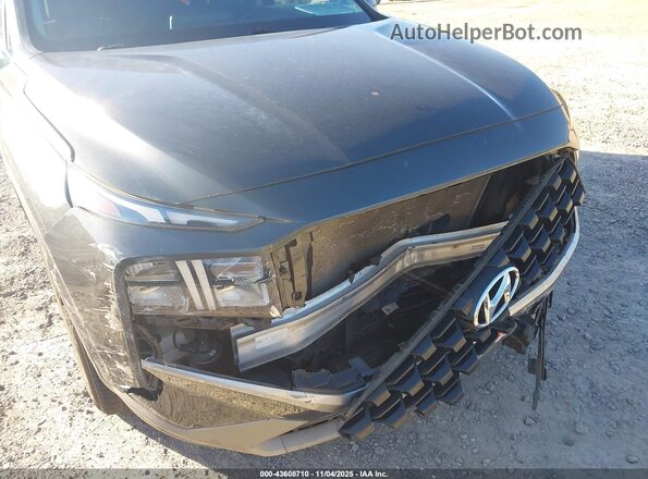 5NMS1DAJXMH346423 2021 HYUNDAI SANTA FE Серый Вид спереди