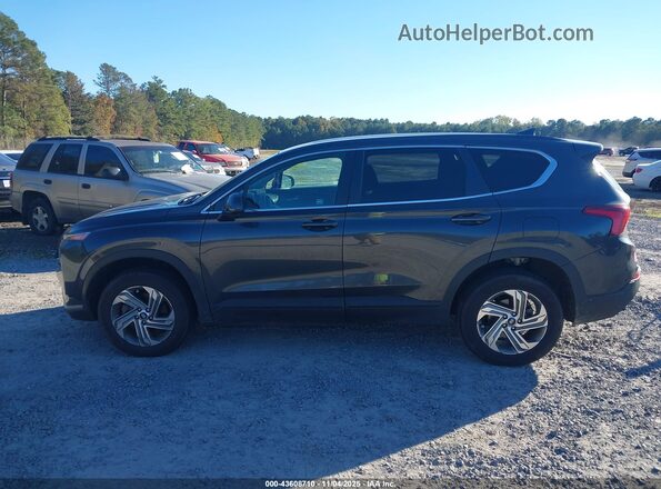 5NMS1DAJXMH346423 2021 HYUNDAI SANTA FE Серый Вид задней части салона