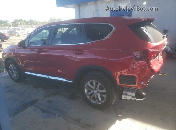 5NMS23AD6LH235965 2020 HYUNDAI SANTA Red Հետևի ձախ