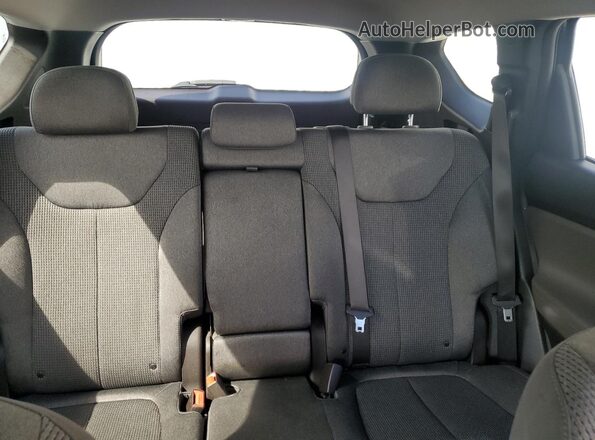 5NMS23AD7LH159169 2020 HYUNDAI SANTA Blue უკანა სავარძლების ხედი