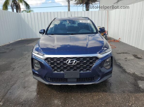 5NMS23AD7LH159169 2020 HYUNDAI SANTA Blue წინა ხედი