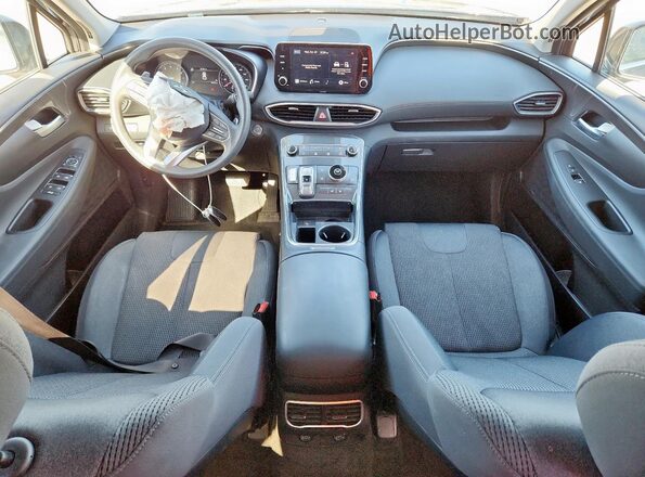 5NMS24AJ1MH342449 2021 HYUNDAI SANTA Black წინა პანელის ხედი