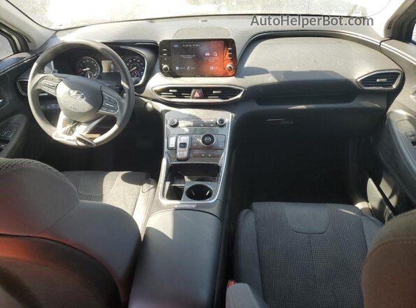 5NMS24AJ1NH410699 2022 HYUNDAI SANTA Серебряный Вид панели приборов