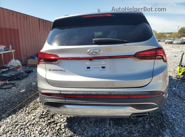 5NMS24AJ1NH410699 2022 HYUNDAI SANTA Серебряный Вид сзади