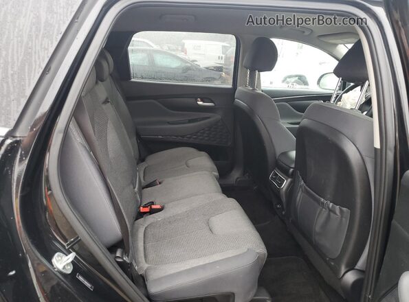 5NMS24AJ3MH322932 2021 HYUNDAI SANTA Black Вид задньої частини салону