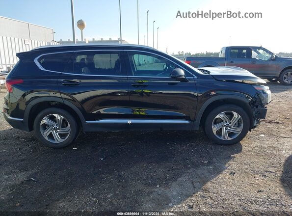 5NMS24AJ3NH388947 2022 HYUNDAI SANTA FE Black Widok wnętrza 360 stopni