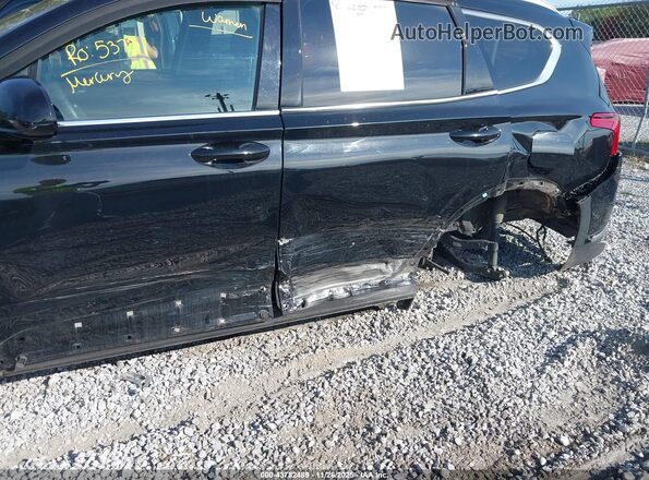 5NMS24AJ4MH330196 2021 HYUNDAI SANTA FE Black Widok z przodu