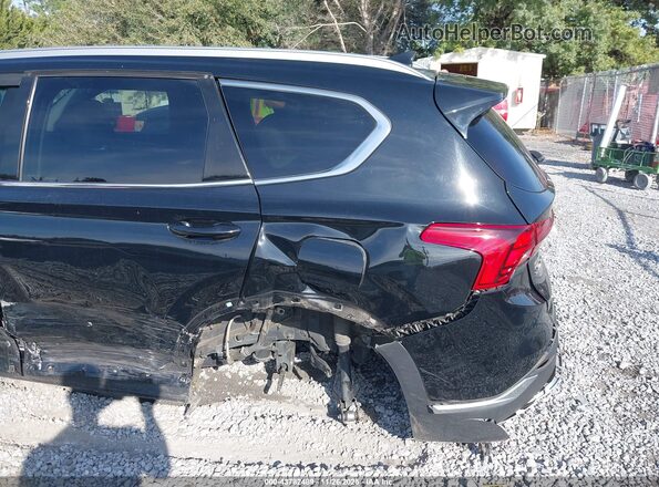 5NMS24AJ4MH330196 2021 HYUNDAI SANTA FE Black 