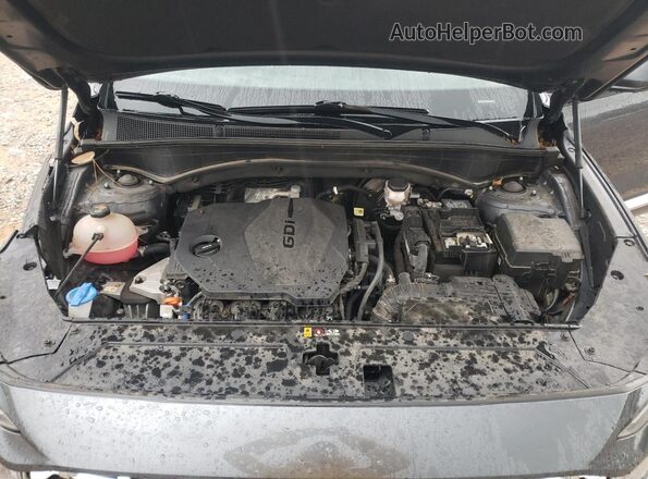 5NMS24AJ7NH389633 2022 HYUNDAI SANTA Gray Вид підкапотного простору