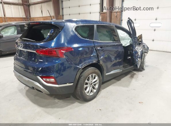 5NMS2CAD1LH180650 2020 HYUNDAI SANTA FE Blue Trasero derecho