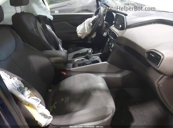 5NMS2CAD1LH180650 2020 HYUNDAI SANTA FE Blue Vista interior delantera