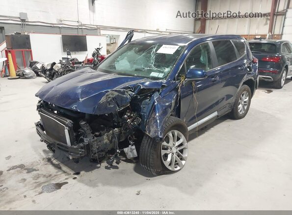 5NMS2CAD1LH180650 2020 HYUNDAI SANTA FE Blue Vista tres cuartos delantera izquierda