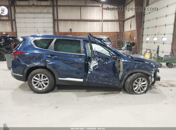 5NMS2CAD1LH180650 2020 HYUNDAI SANTA FE Blue Vista del cuadro de instrumentos